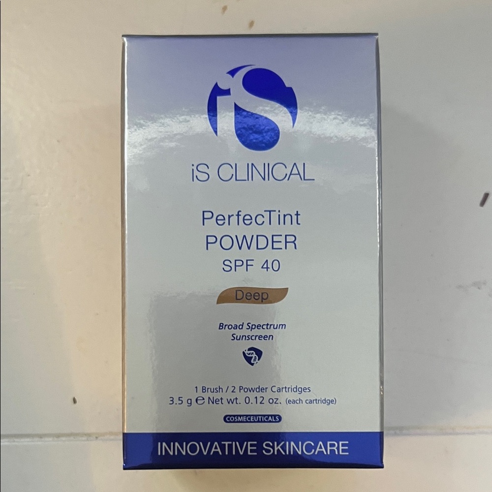 Is clinical perfect tent powder, SPF 40 DEEP brand new never used